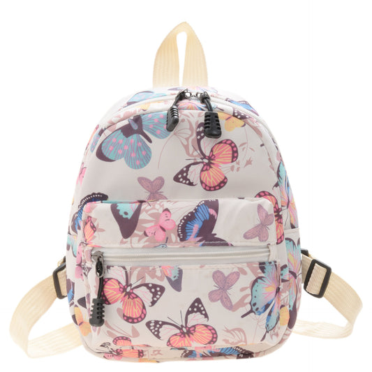 Y2K Aesthetic Mini Backpack Black and White Butterfly – Aesthetics