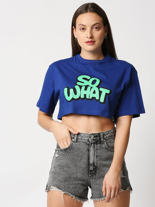 Round-Neck Crop Top