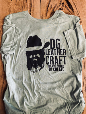 “Created to Create” Tshirt - Sage - DG Saddlery Store