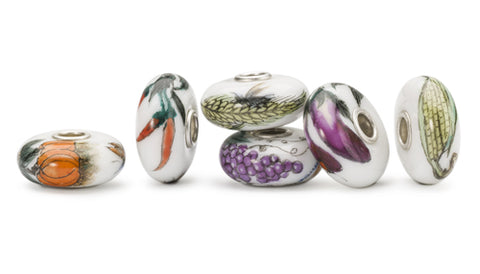 Porcelain beads from Trollbeads