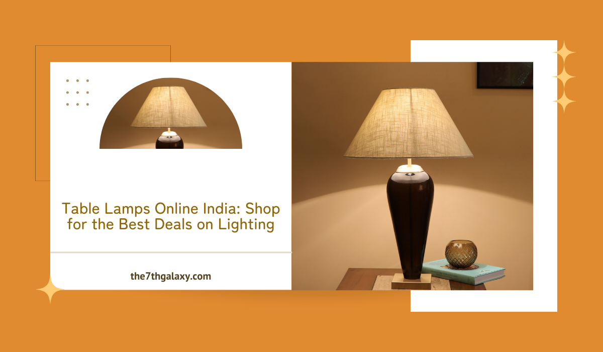 Table Lamps Online India