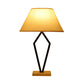 Modern Pyramid Metal Table Lamp (Black and T7g Finish)