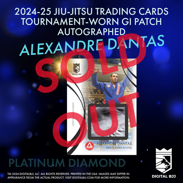 SOLD OUT - ALEXANDRE "CAFE" DANTAS 2024 PLATINUM DIAMOND SERIES GI AUTOGRAPH CARD