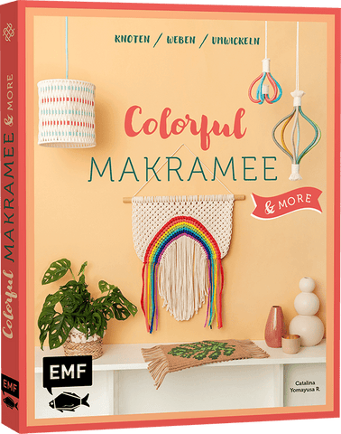Buchcover Colorful Makramee