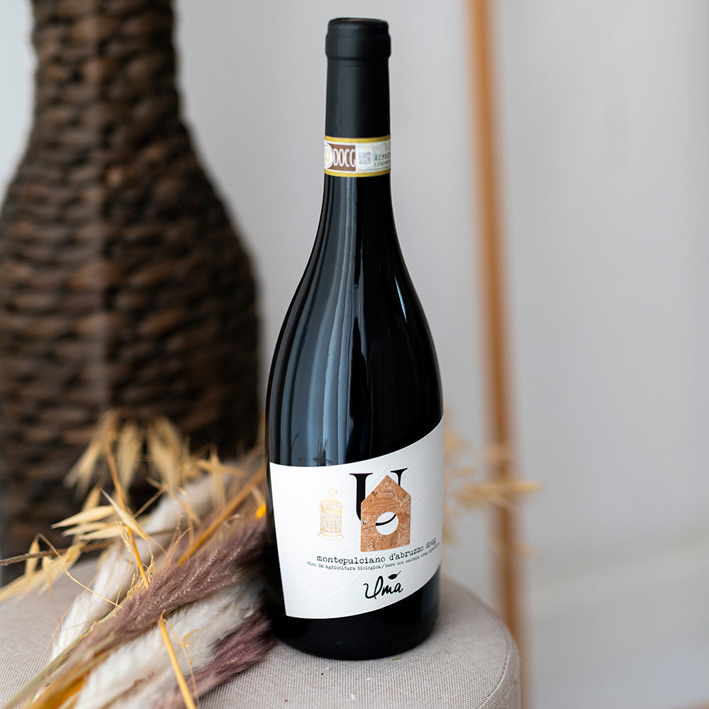 Montepulciano d'Abruzzo D.O.C. Organic | UMA Casanatura