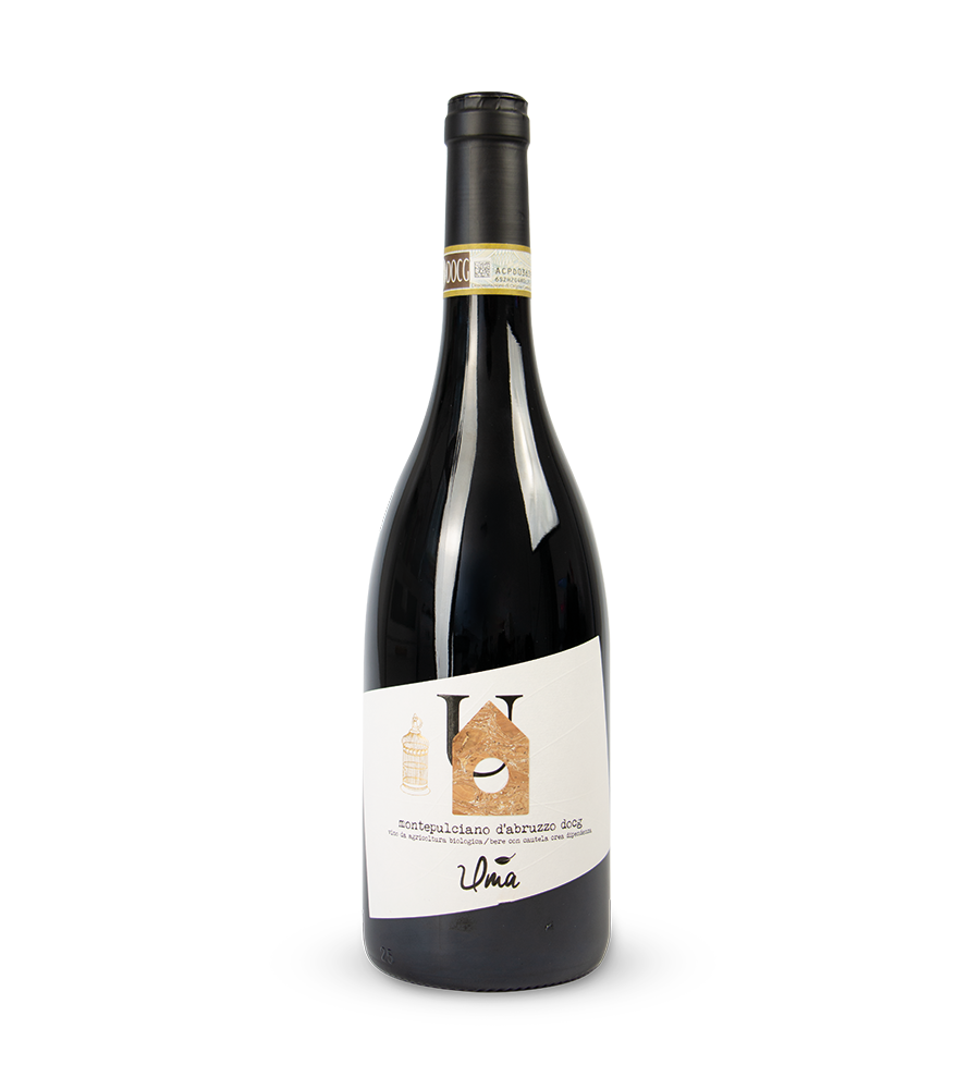 Montepulciano d'Abruzzo D.O.C. Organic | UMA Casanatura