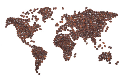 Coffee World Map