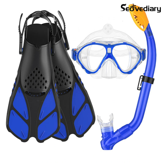  Seovediary Snorkel Set Adults Snorkeling Gear Anti