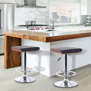 Java Backless Barstool by Armen Living - Black or Cream - Bradley Home Funishings - Armen Living Barstool