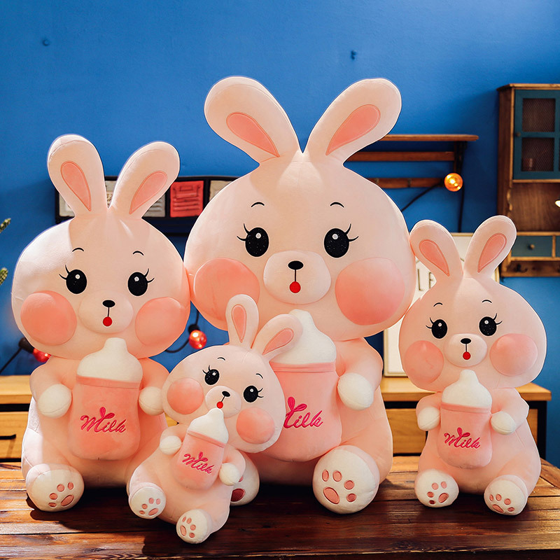 Kawaii Plushie Bunny Stuffed Animal Cute Plush Radish Rabbit