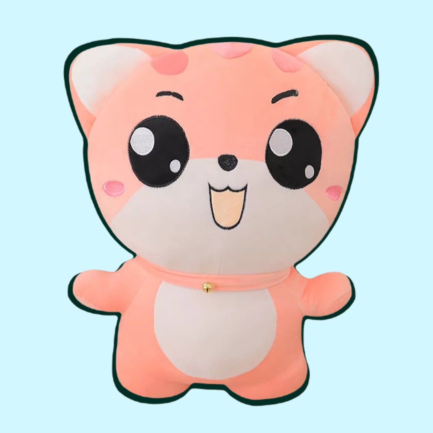 happy cat plush