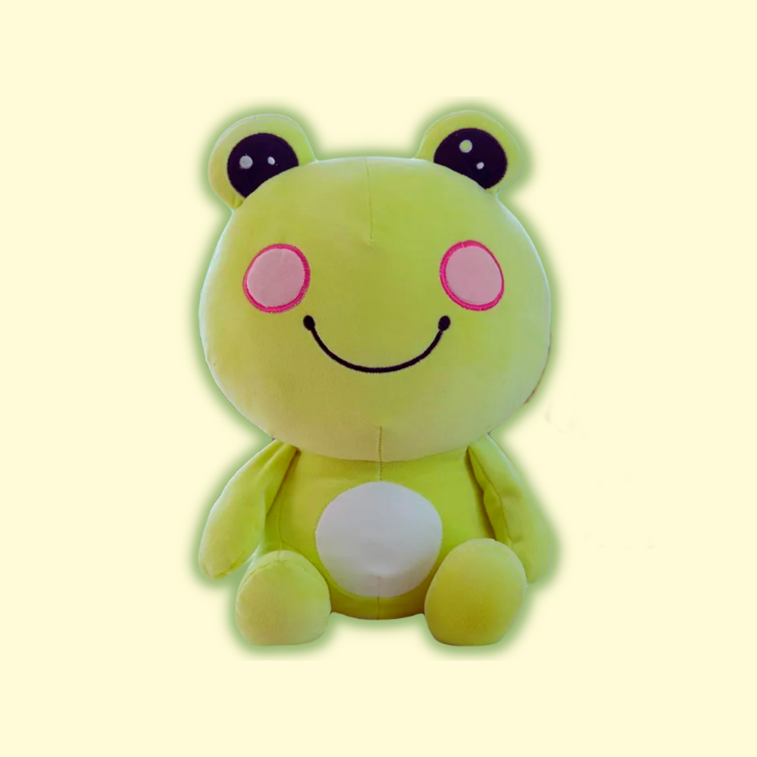 frog plush kawaii