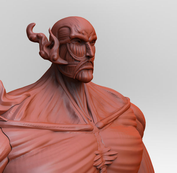 A601 - Anime character design, The Attack of the Armor guy, STL 3D ...