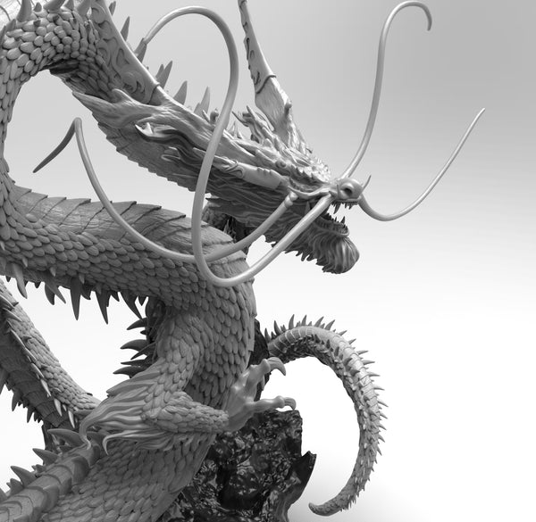 B014 - Legendary character design, The lightning creature Gojira, STL –  World of STL