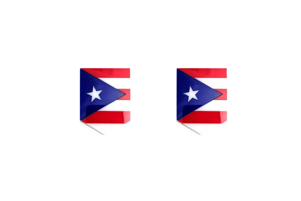 Emblem (badges) for fenders with Puerto Rico logo