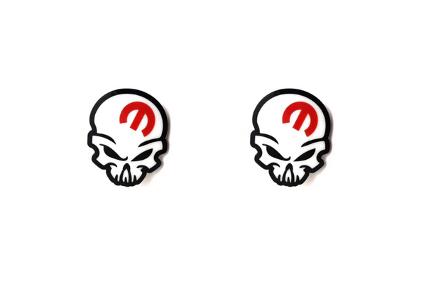 JEEP emblem for fenders with Mopar Scull logo