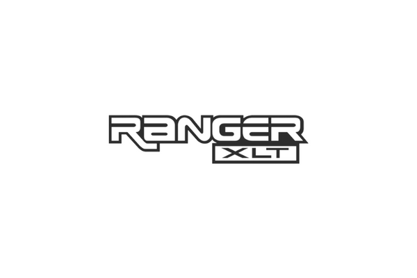 Ford Ranger Radiator grille emblem with Ranger XTL logo (Type 2)