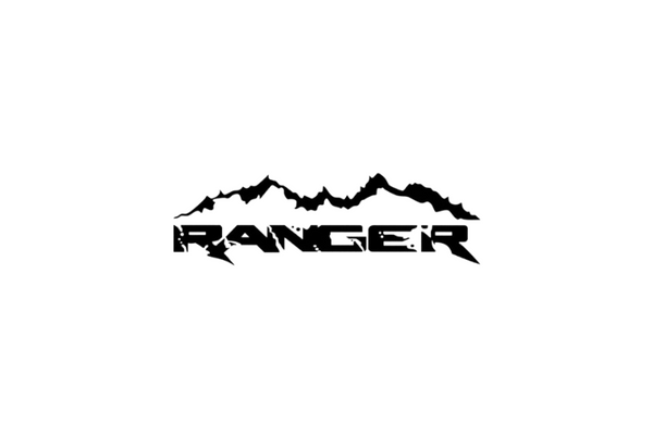 Ford Ranger Radiator grille emblem with Ranger logo (Type 5)