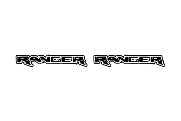 Ford Ranger emblem for fenders with Ranger logo