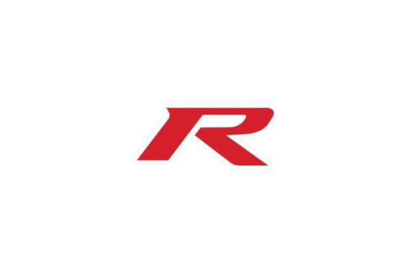 Honda Radiator grille emblem with Type R logo