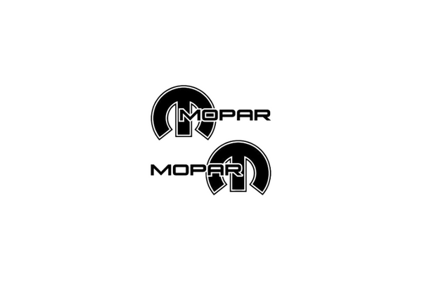 DODGE emblem for fenders with Mopar logo (type 9)