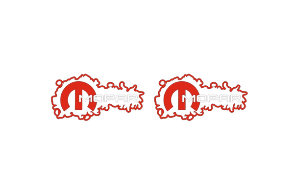 DODGE emblem for fenders with Mopar logo (type 16)