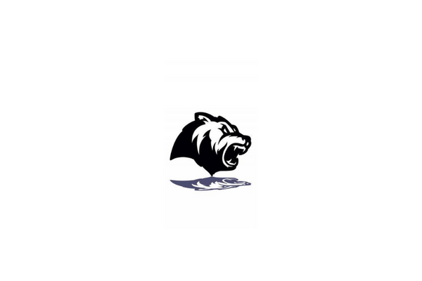Radiator grille emblem with Bear logo