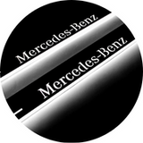 Mercedes led door sills