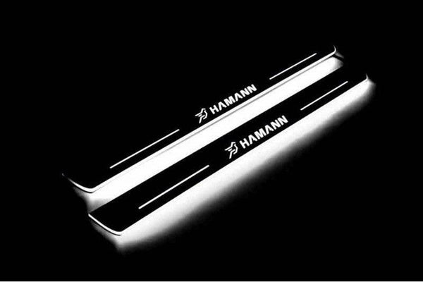 BMW X6 F16 Door Sill Protectors With Logo HAMANN - decoinfabric