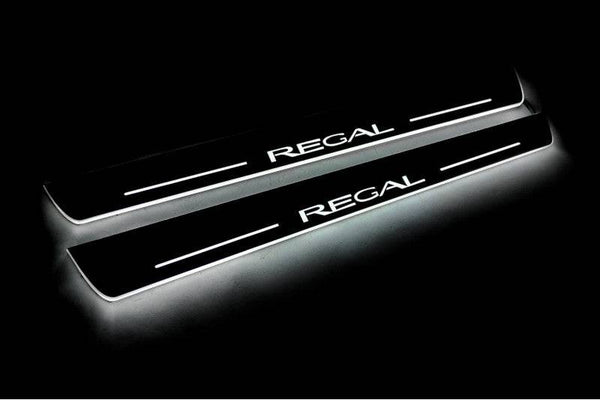 Buick Regal V Led Door Sills With Logo Regal - decoinfabric