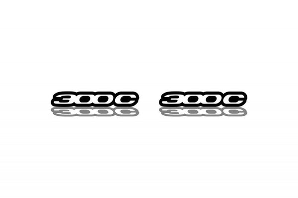 Chrysler emblem for fenders with 300C II logo - decoinfabric