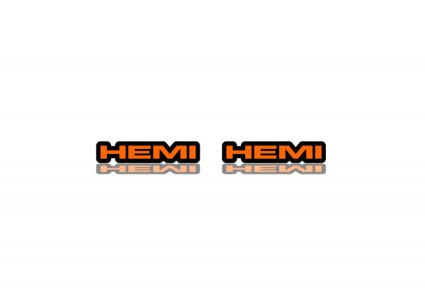 Chrysler emblem for fenders with HEMI logo - decoinfabric