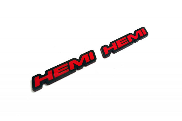 Chrysler emblem for fenders with HEMI logo (type 2) - decoinfabric