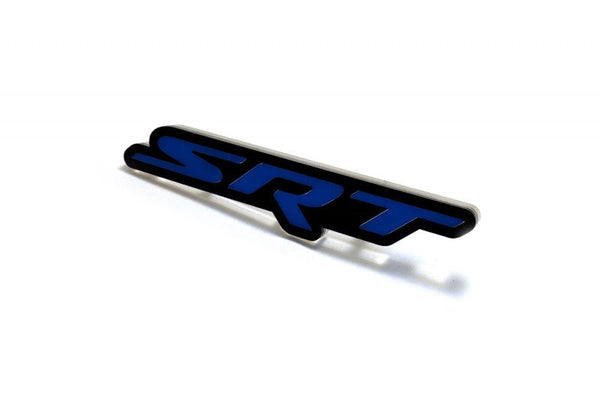 Chrysler Radiator grille emblem with SRT logo - decoinfabric