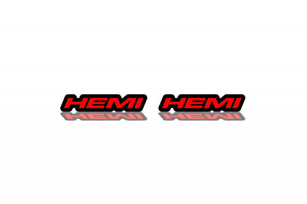 DODGE emblem for fenders with HEMI logo - decoinfabric