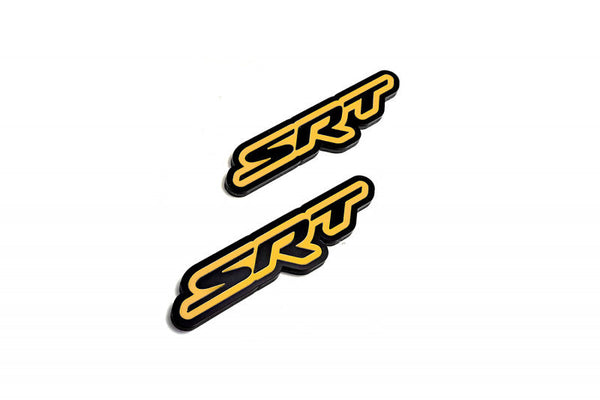 DODGE emblem for fenders with SRT logo (Type 2) - decoinfabric
