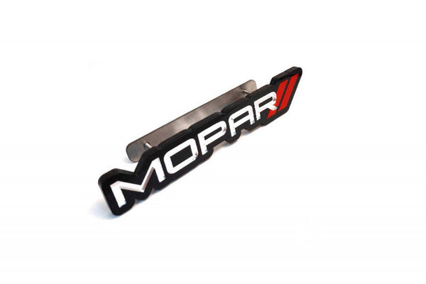 DODGE Radiator grille emblem with Mopar + Dodge logo - decoinfabric