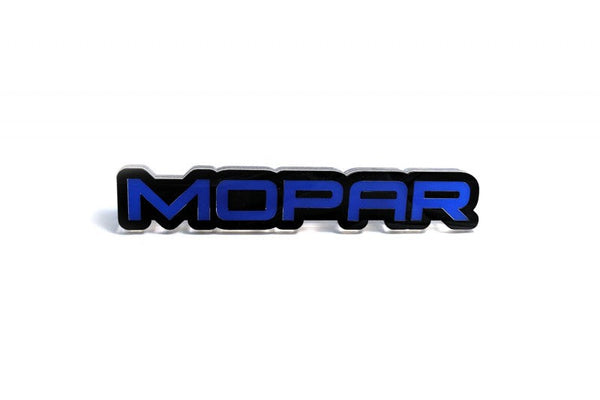 DODGE Radiator grille emblem with Mopar logo - decoinfabric