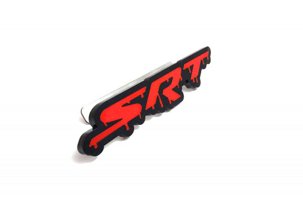 DODGE Radiator grille emblem with SRT blood logo - decoinfabric