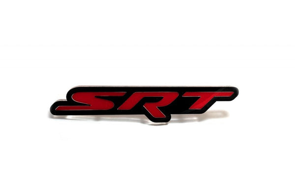 DODGE Radiator grille emblem with SRT logo - decoinfabric