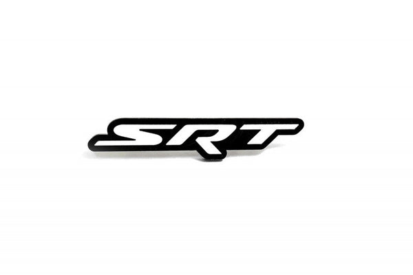 Dodge tailgate trunk rear emblem with SRT logo - decoinfabric