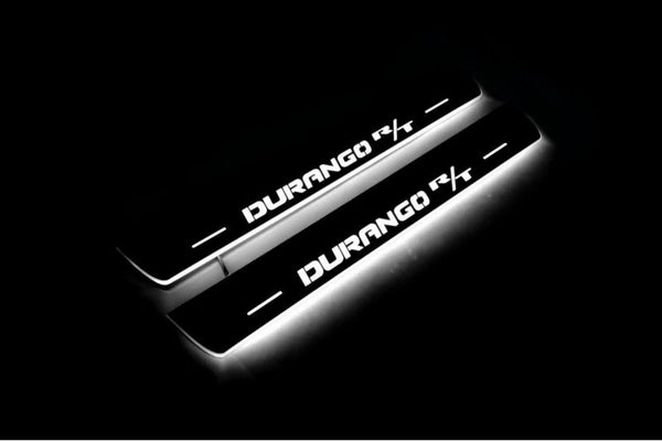 Dodge Durango III Led Sill Plates With Logo Durango R/T - decoinfabric