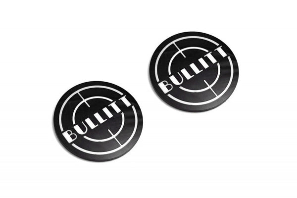 Ford Mustang emblem for fenders with Bullitt logo - decoinfabric