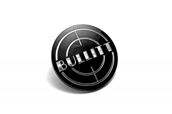 Ford Mustang Radiator grille emblem with Bullitt logo - decoinfabric