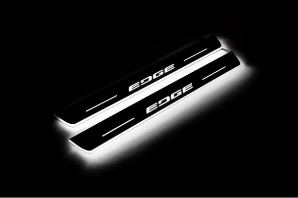 Ford Edge II LED Door Sills PRO With Logo Edge - decoinfabric