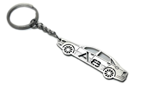 Car Keychain for Audi A8 D3 (type STEEL) - decoinfabric