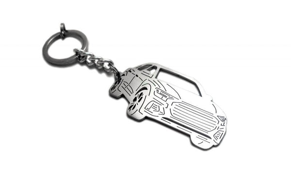 Car Keychain for Audi Q8 (type 3D) - decoinfabric