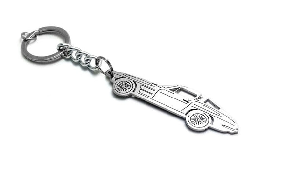 Car Keychain for Chevrolet Corvette II (type STEEL) - decoinfabric