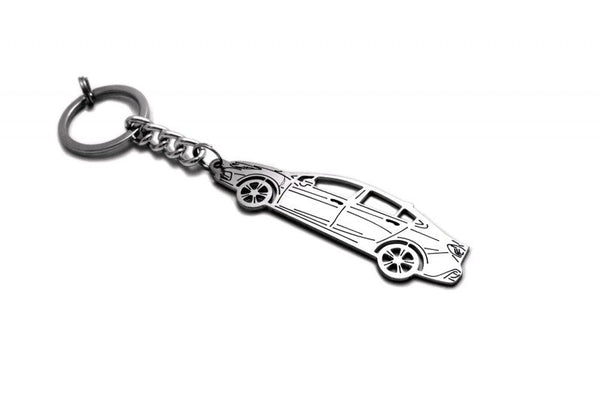 Car Keychain for Chevrolet Cruze II 4D (type STEEL) - decoinfabric