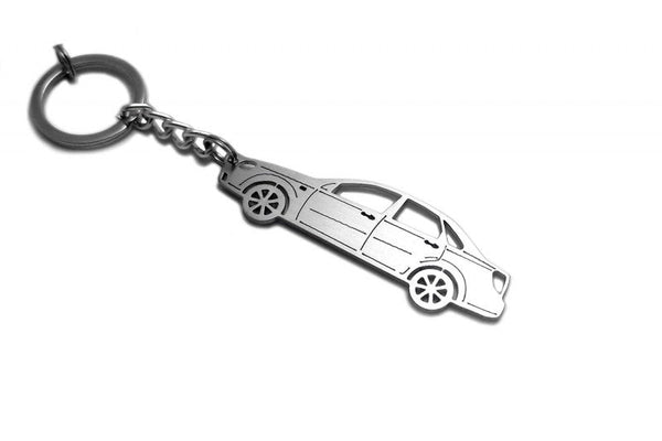 Car Keychain for Chevrolet Lacetti 4D (type STEEL) - decoinfabric